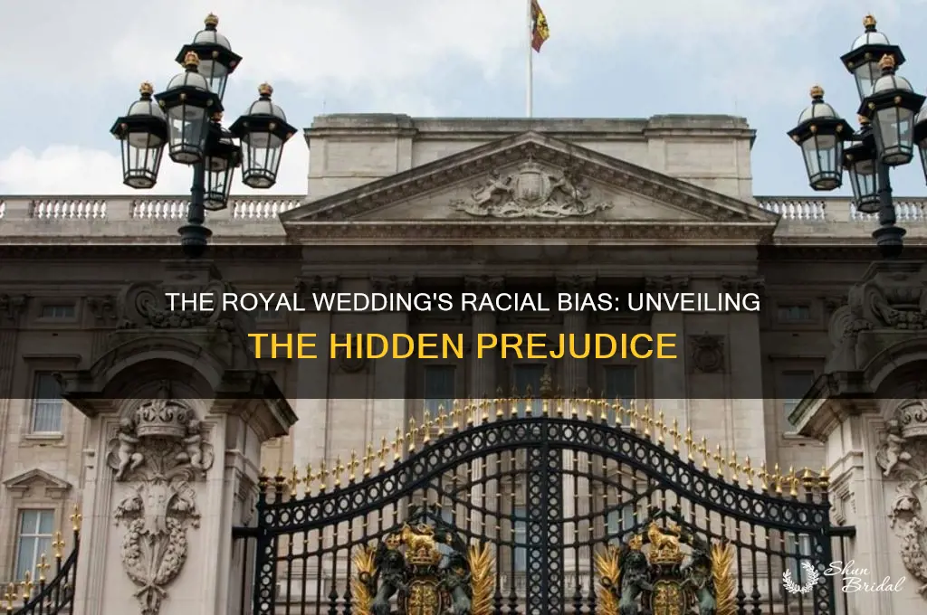 why the royal wedding was racisr