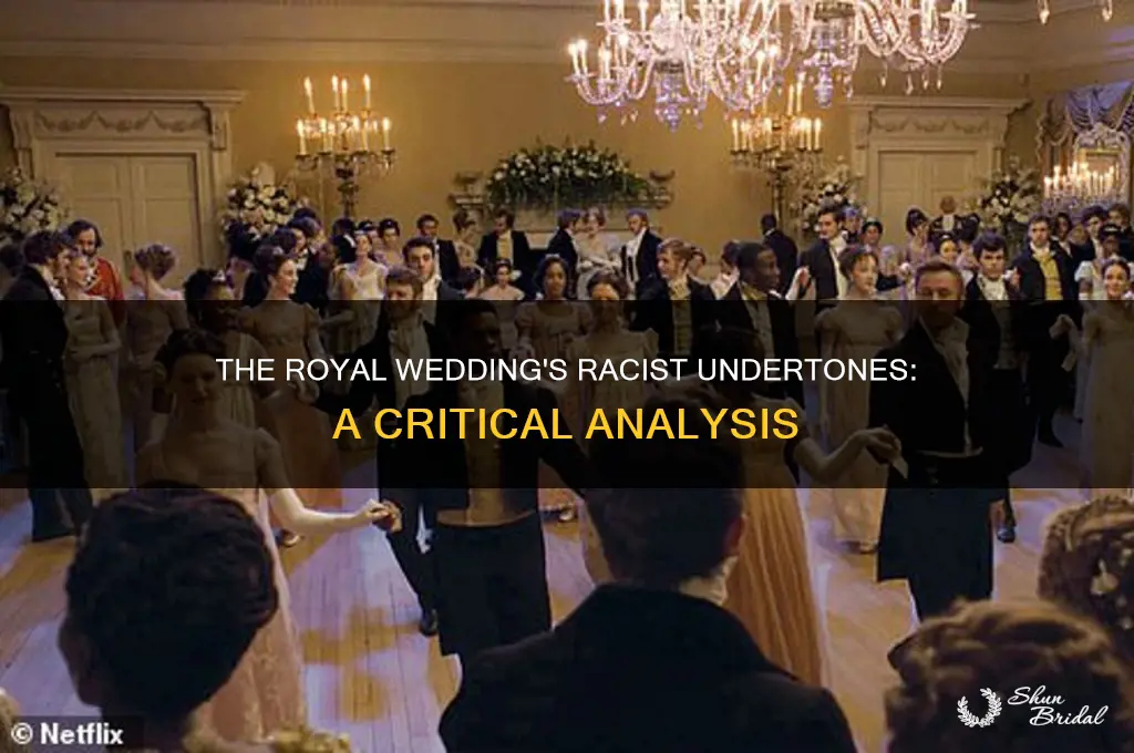 why the royal wedding was rascicst
