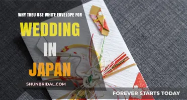 Japanese Wedding Tradition: White Envelope Significance