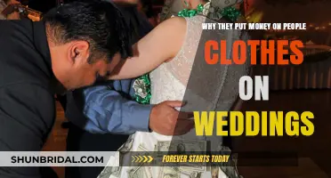 The Tradition of Pinning Money on Wedding Attire: Why?