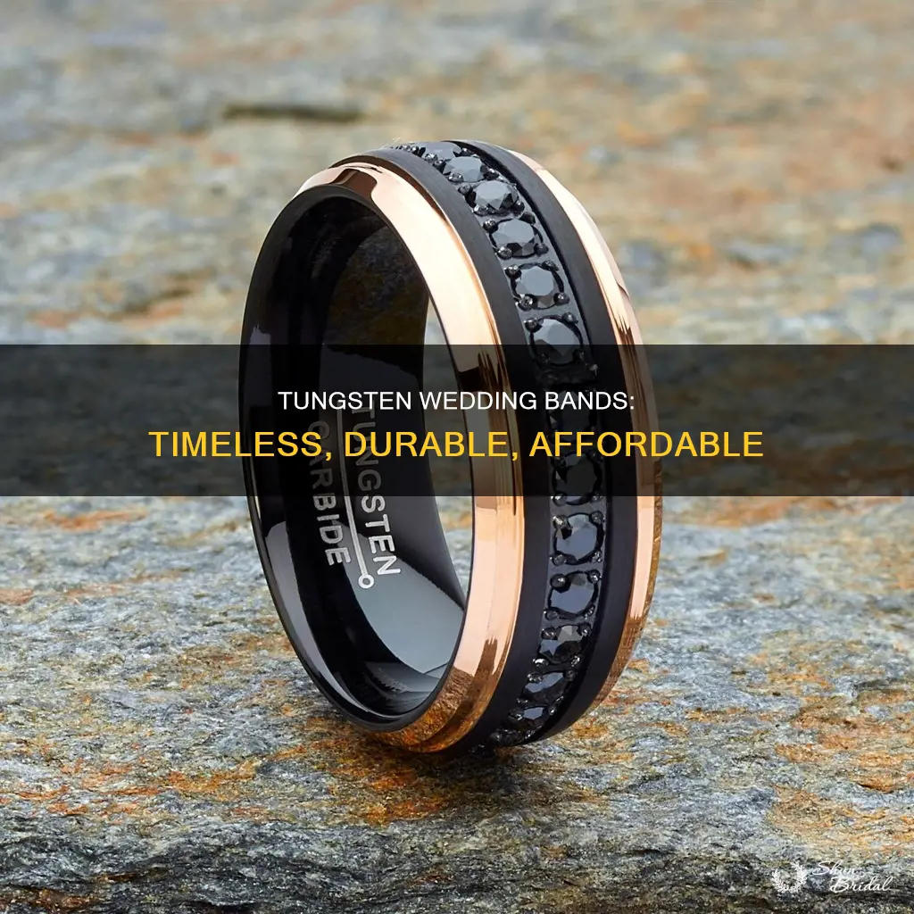 why tungstun wedding bands