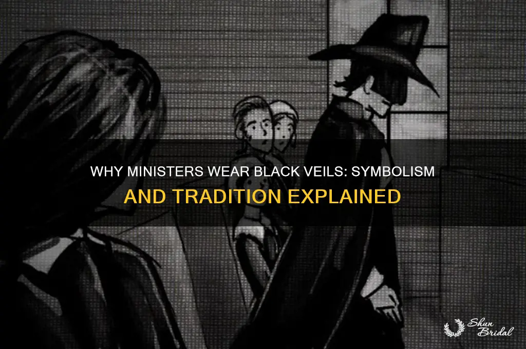 why us hte veil worn in minsters blakc beil