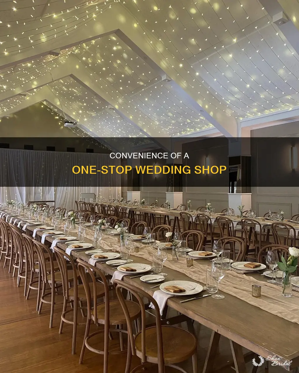 why use a one stop shop for wedding