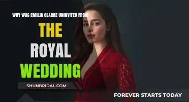 Emilia Clarke's Royal Wedding Snub: Unraveling the Mystery