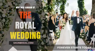Gordon's Unexpected Royal Wedding Appearance: Unraveling the Mystery