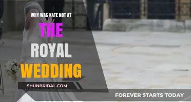 Kate's Absence from the Royal Wedding: Unraveling the Mystery
