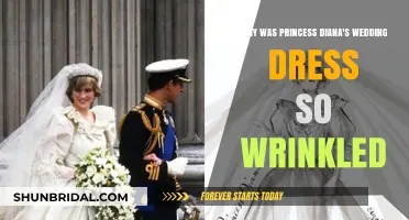 The Mystery Behind Princess Diana's Wrinkled Wedding Dress
