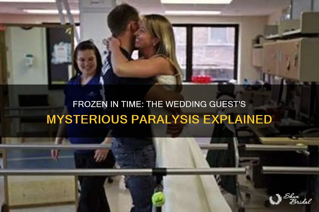 why was the wedding guest unable to move