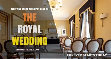 The Royal Wedding Mystery: Unraveling the Empty Seat Enigma