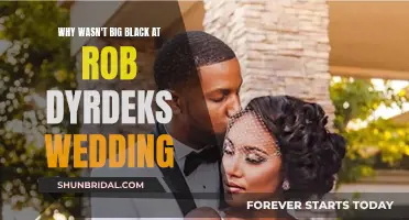 A Notable Absence: Big Black's No-Show at Rob Dyrdek's Wedding Sparks Curiosity