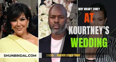 Corey's Absence: Kourtney's Wedding Drama Explained