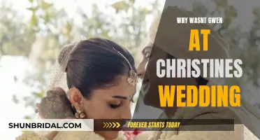 Gwen's Absence: Christine's Wedding Mystery