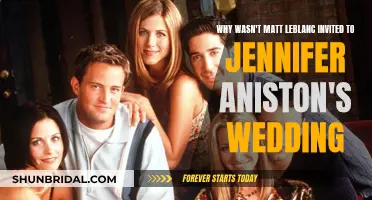 LeBlanc Absent from Aniston's Wedding: Why Wasn't He Invited?