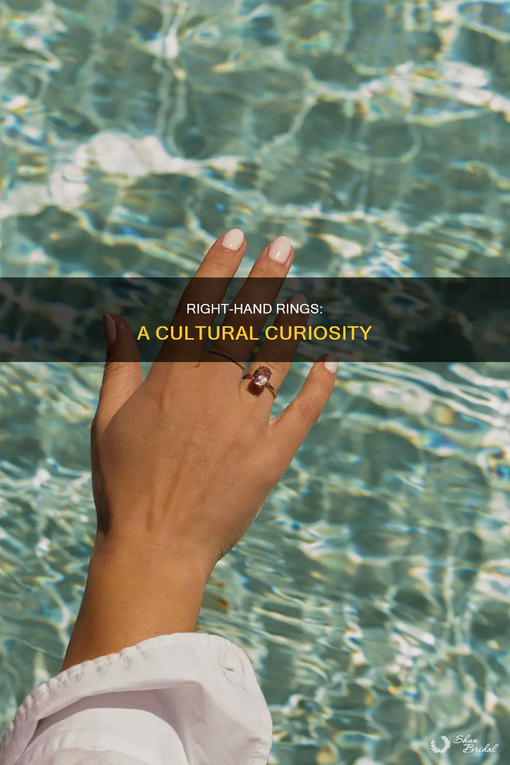 why waste wedding ring on right hand