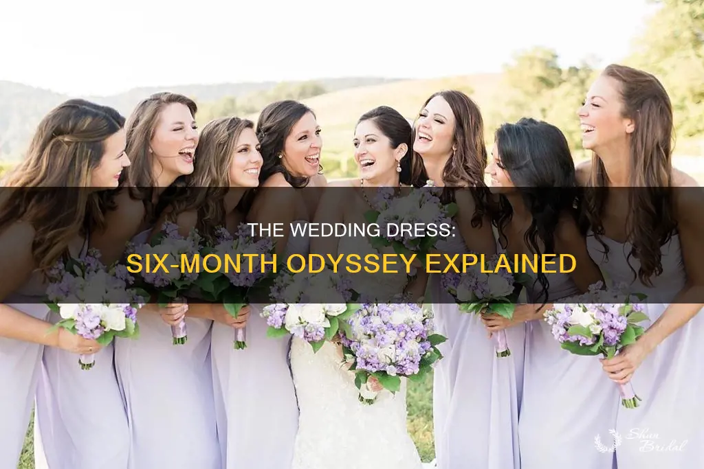 why wedding dress takes 6 months to get here