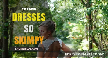 The Skimpy Wedding Dress: Why Less is More