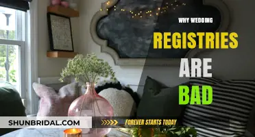 Wedding Registries: An Outdated and Unnecessary Tradition