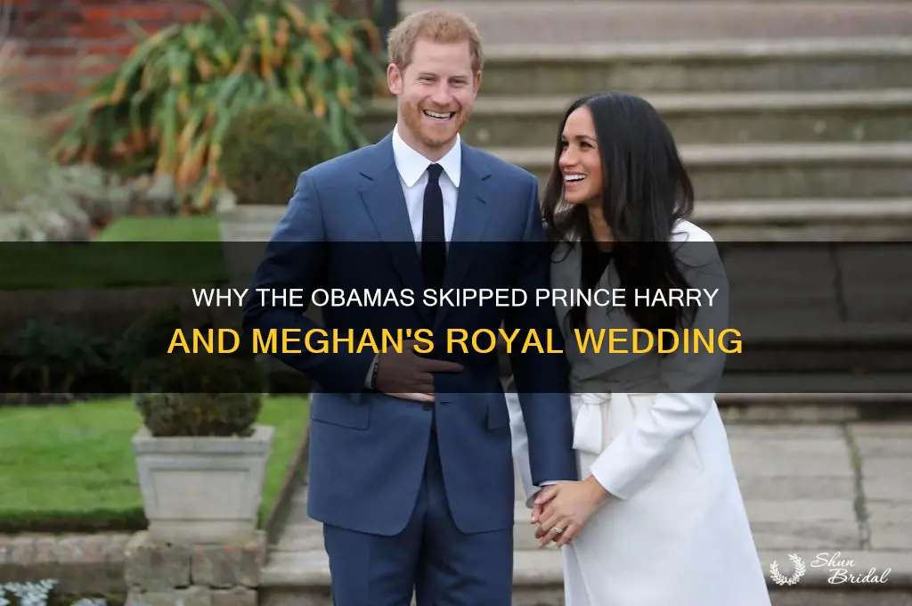 why were the obaomas not at the royal wedding