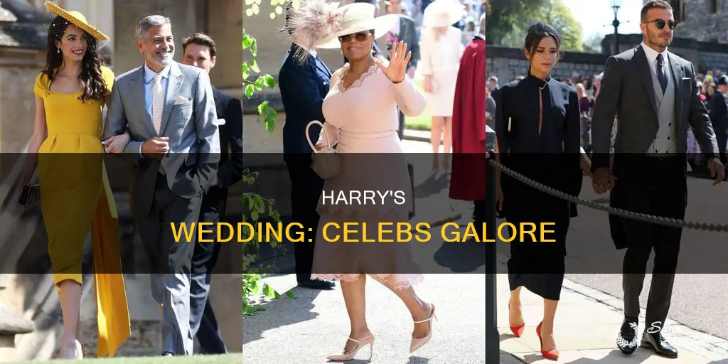 why were.there more celebrities.at harrys wedding