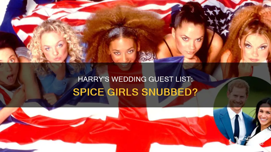 why werent the spice girls invited to harrys wedding