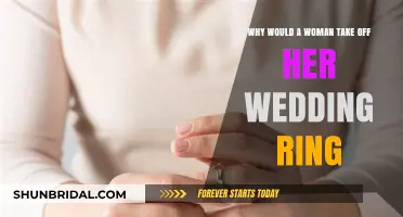 When She Removes Her Wedding Ring