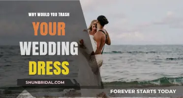 Trashing Your Wedding Dress: A Bold Statement