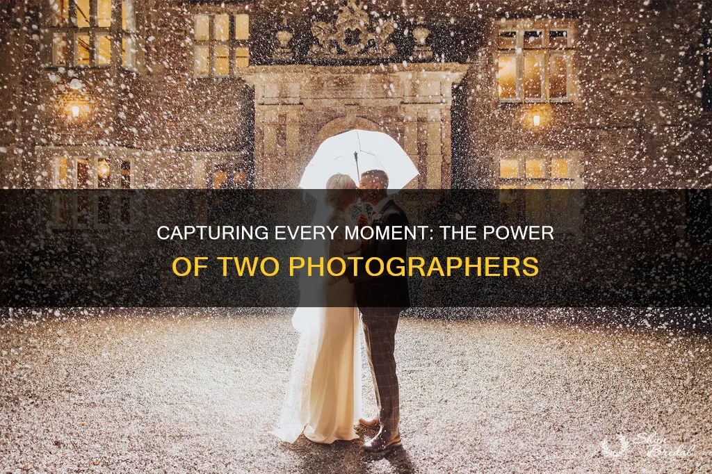 why you need 2 photographers on wedding day