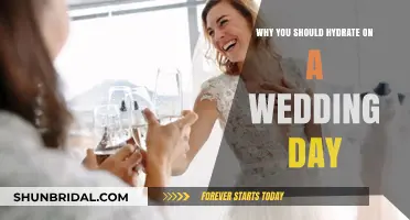 Stay Radiant: Hydration Secrets for Your Perfect Wedding Day