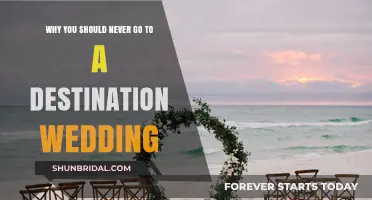 Skip the Stress: Why Destination Weddings Aren't Worth the Hassle