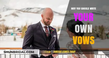 Crafting Personal Vows: A Heartfelt Way to Celebrate Your Love