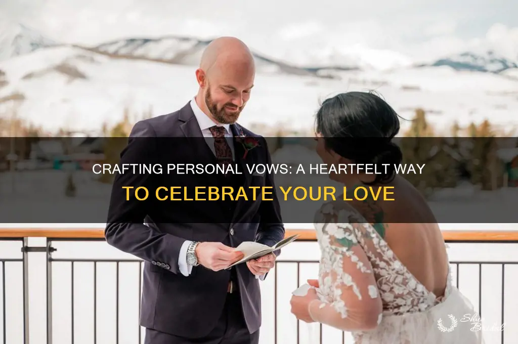 why you should write your own vows