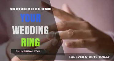 Avoid Sleeping with Your Wedding Ring: Here's Why