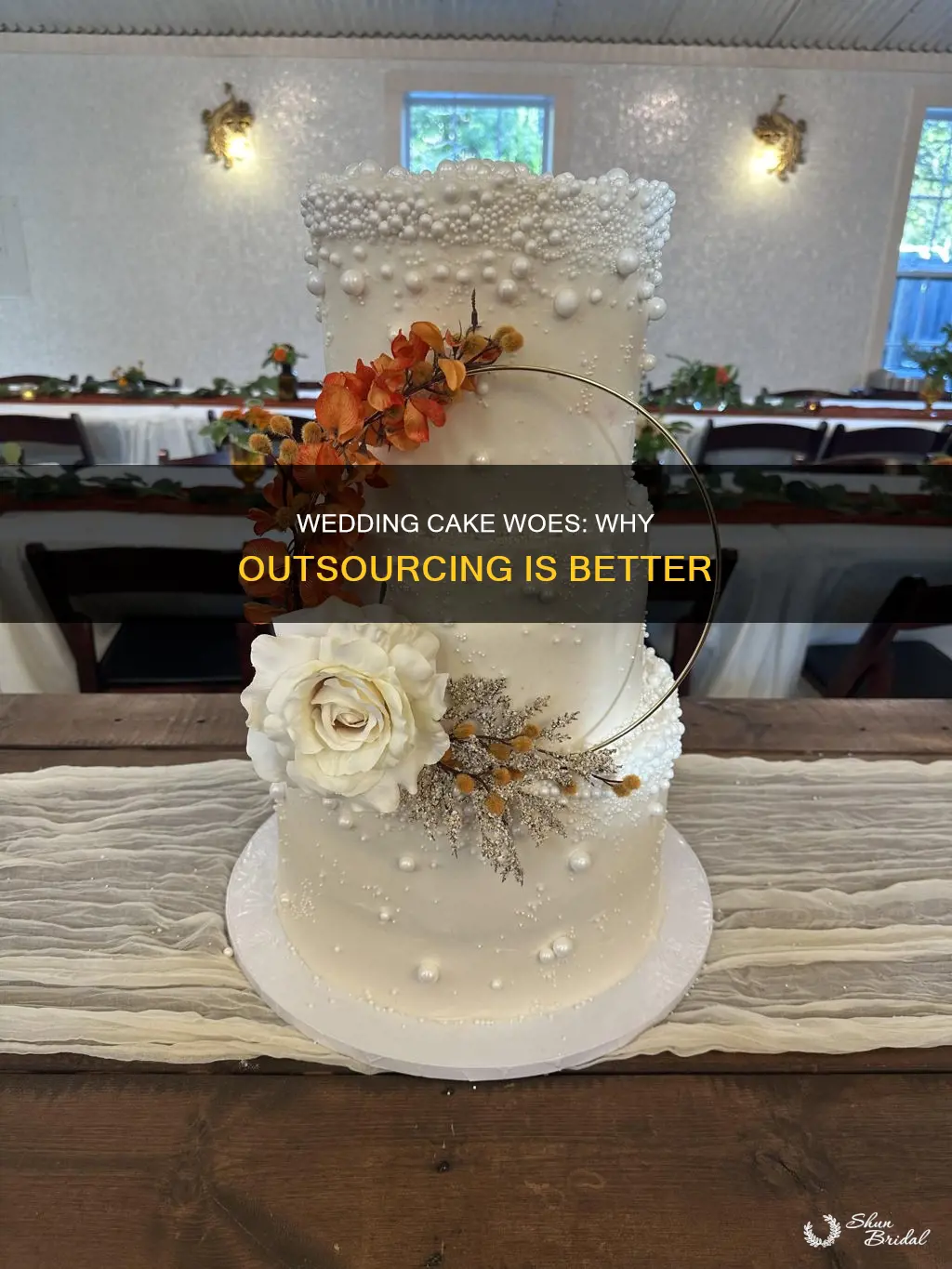 why you shouldn t make your own wedding cake