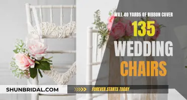 How Much Ribbon Do You Need to Decorate Wedding Chairs?