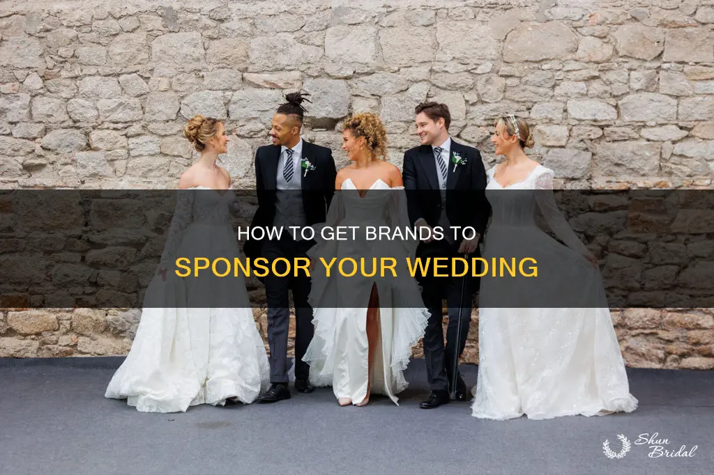 will a brand sponsor my wedding