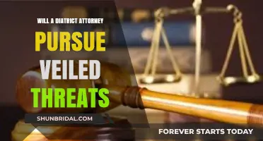 Will District Attorneys Act on Veiled Threats? Legal Insights