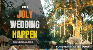 Summer Wedding Predictions: Will July Nuptials Occur?