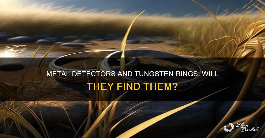 will a metal detector find tungsten wedding ring