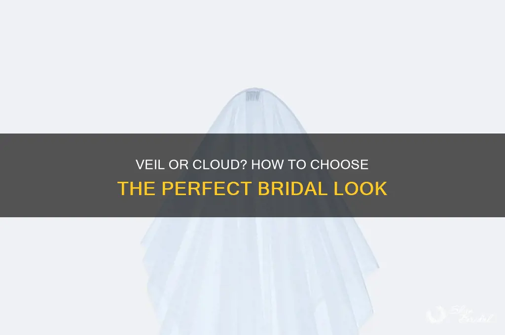 will a veil make me look like a cloud