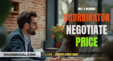 How to Negotiate Wedding Coordinator Prices