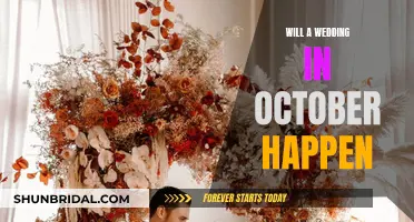October Wedding: Will It Happen?