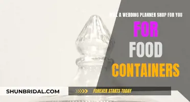 Wedding Planners: Food Container Shopping Concierge