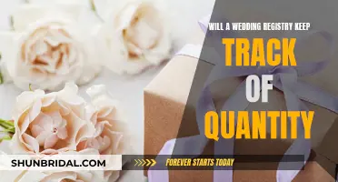 Registry Quantity Tracking: A Wedding Planning Essential