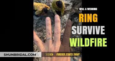 Wildfire Resilience: Will Wedding Rings Survive?
