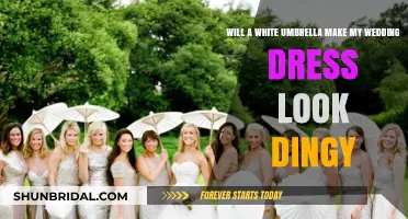White Umbrellas: Wedding Dress Saviour or Saboteur?
