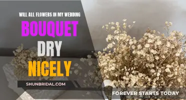Preserve Your Wedding Bouquet: Which Flowers Dry Nicely?