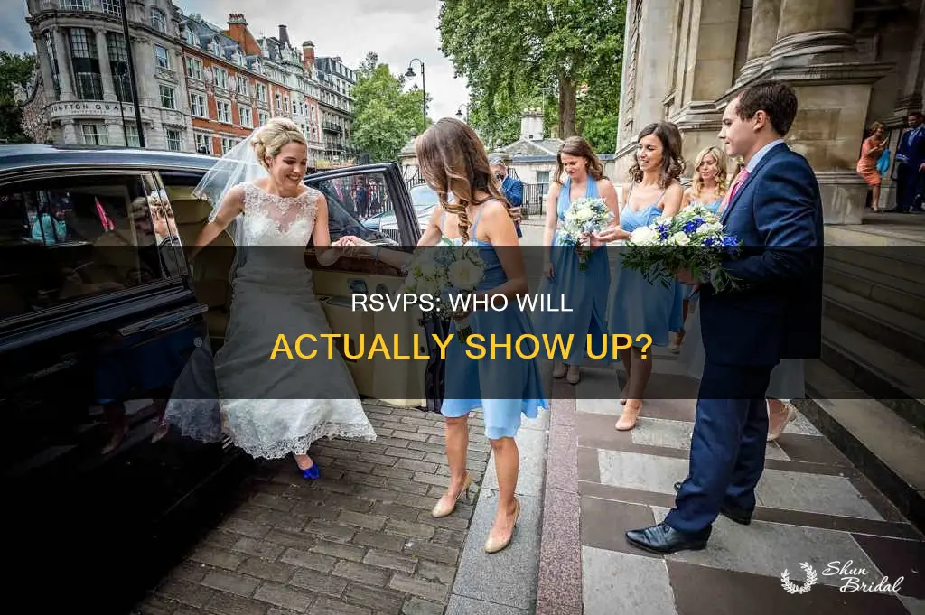 will all my accept wedding rsvp show up