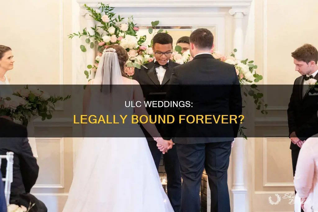 will all weddings under ulc be legal forever