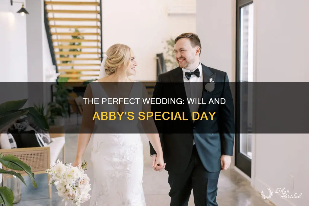 will and abby wedding