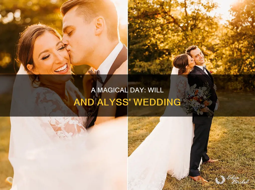 will and alyss wedding